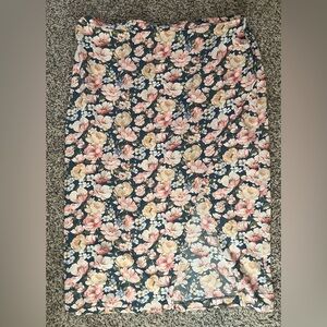 Abercrombie floral skirt